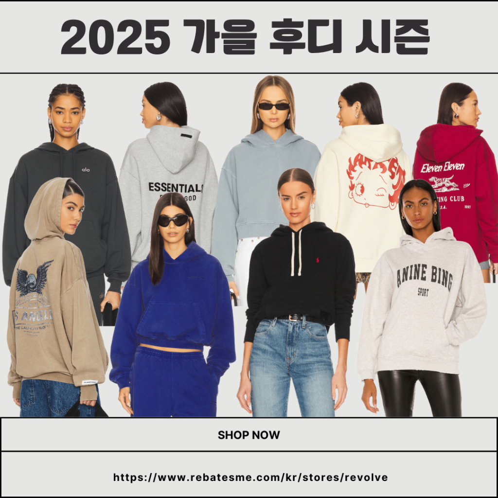 이제 가을 후디 진행시